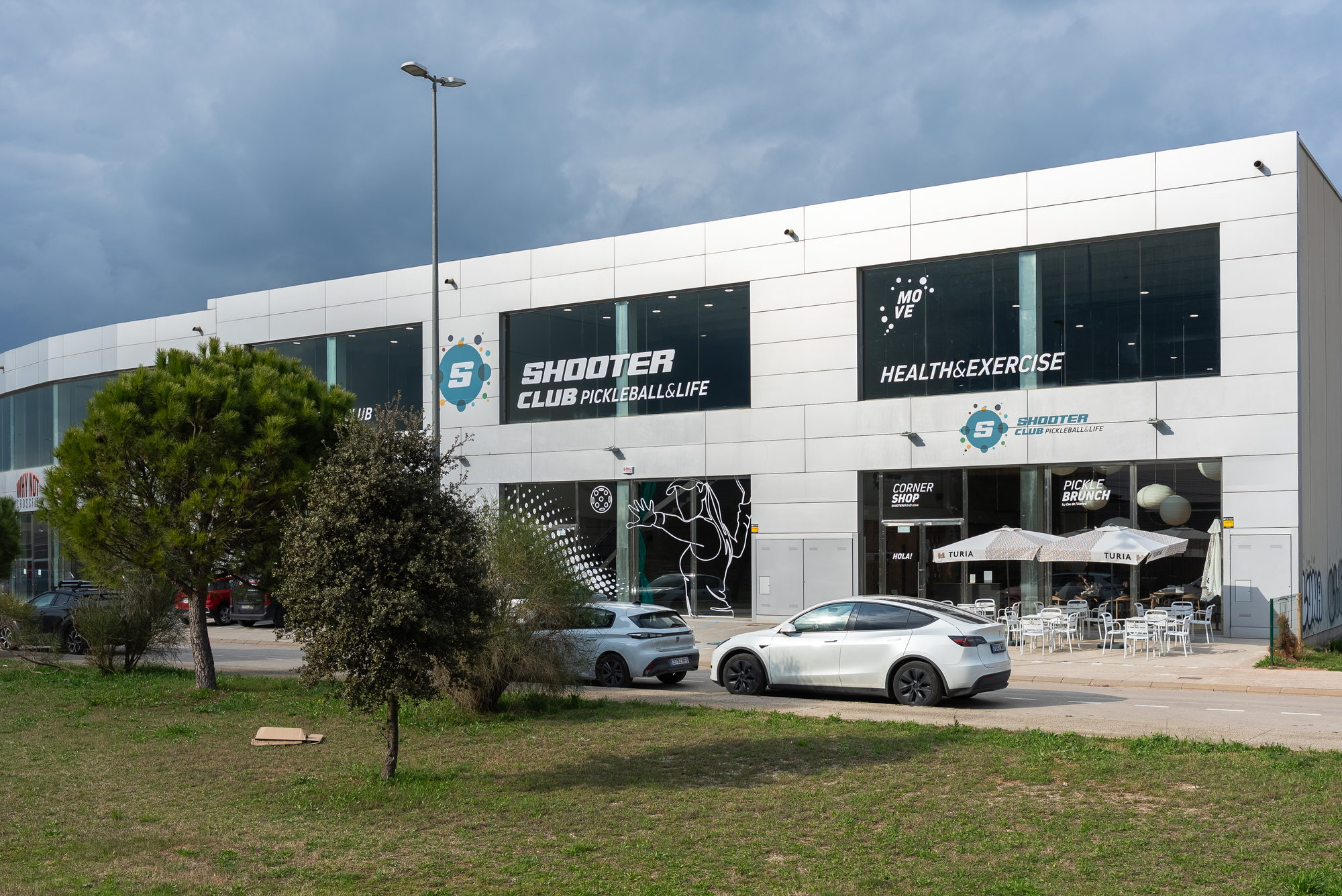 Façana exterior de Shooter Club